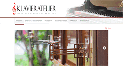 Desktop Screenshot of klavieratelier.de